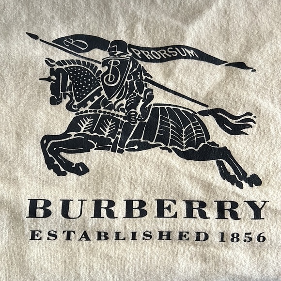 Authentic Burberry Prorsum Garden party raffia bag taupe with plaid pattern rare - Picture 9 of 16